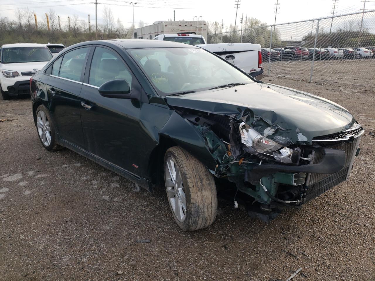 CHEVROLET CRUZE LTZ 2014 with VIN 1G1PG5SB4E7185201 - Photo from auction