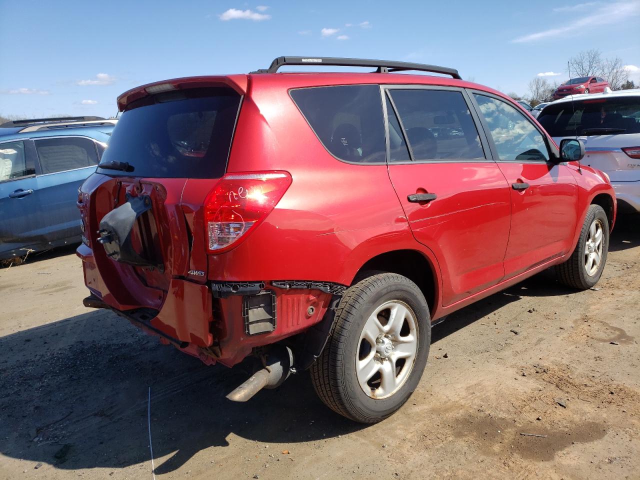 Photo 4 from auction – 2008 TOYOTA RAV4 with VIN JTMBK33V785043115