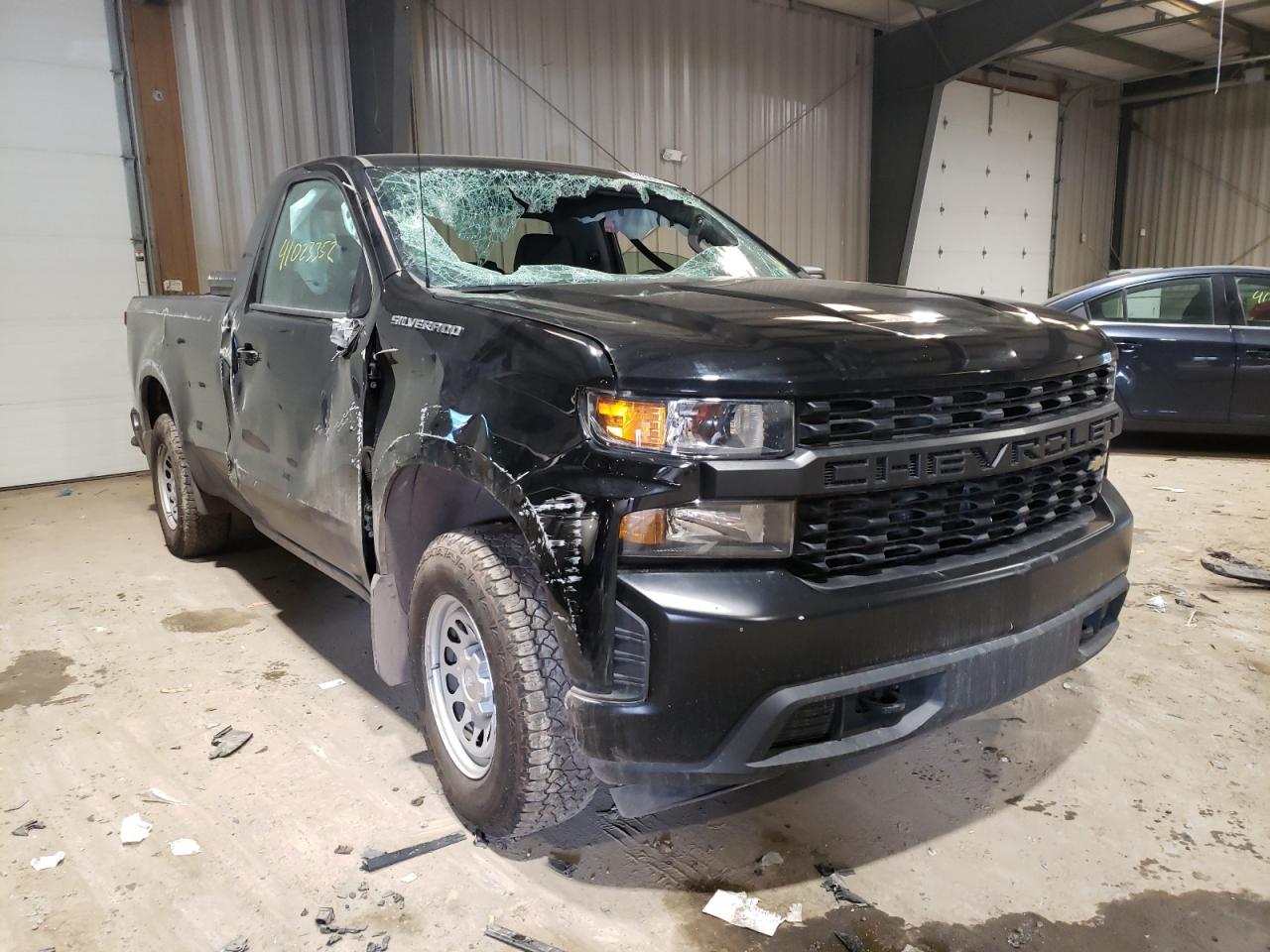 CHEVROLET SILVERADO 2020 with VIN 3GCNYAEH4LG106924 - Photo from auction