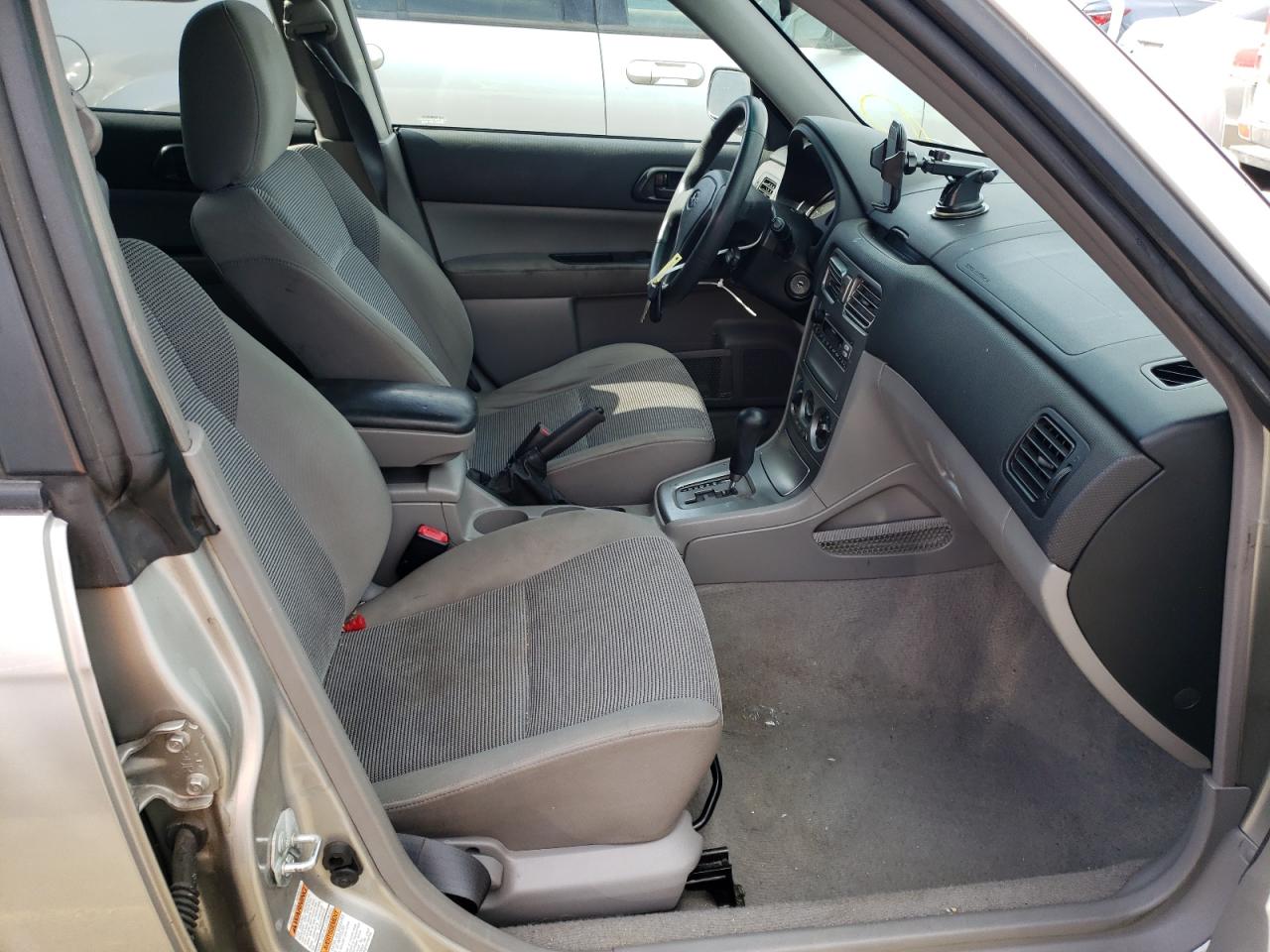 Foto 5 de la subasta – 2006 SUBARU FORESTER con VIN JF1SG63616H754600