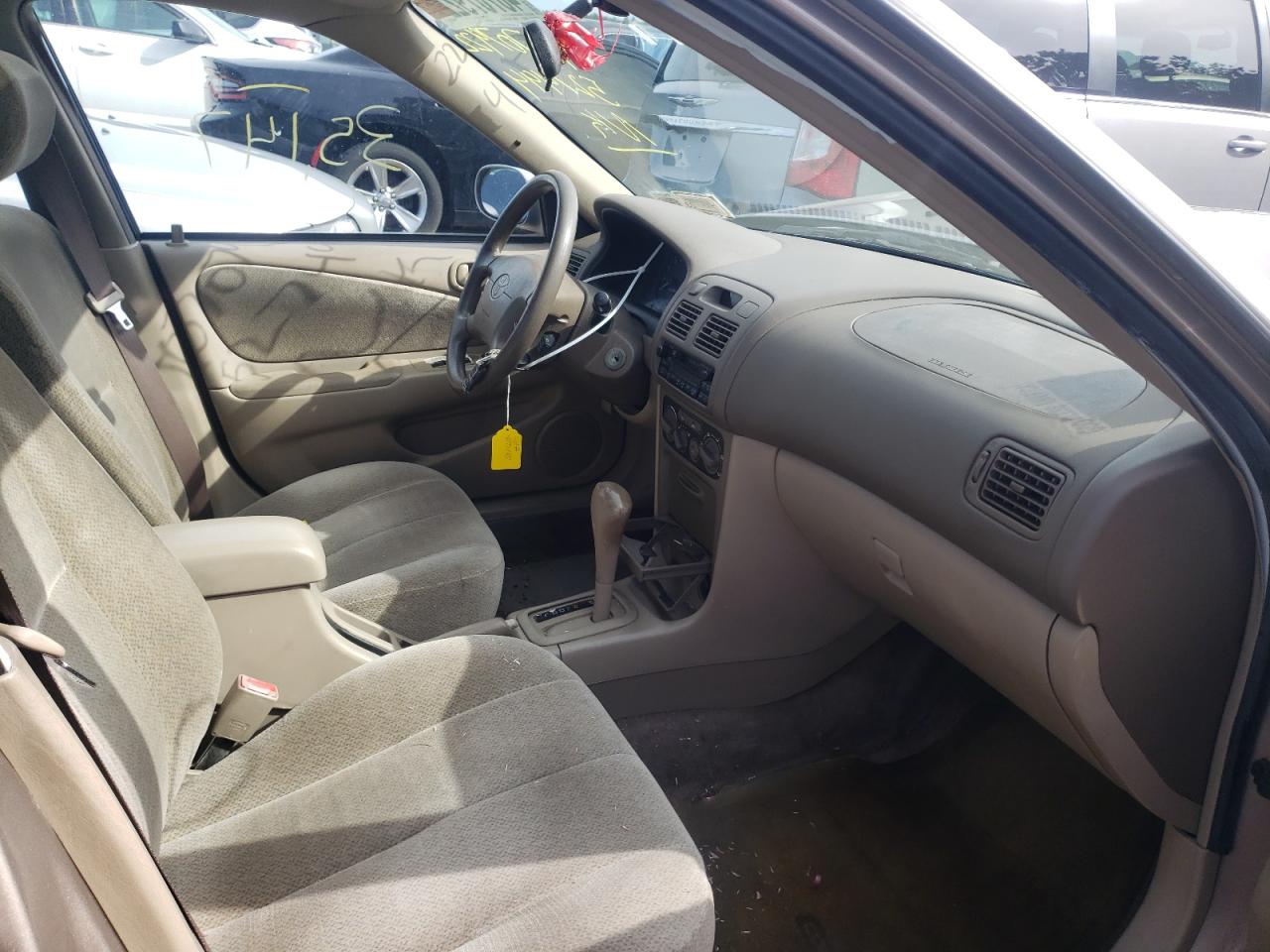 Photo 5 from auction – 2002 TOYOTA COROLLA CE with VIN 2T1BR12E22C527494