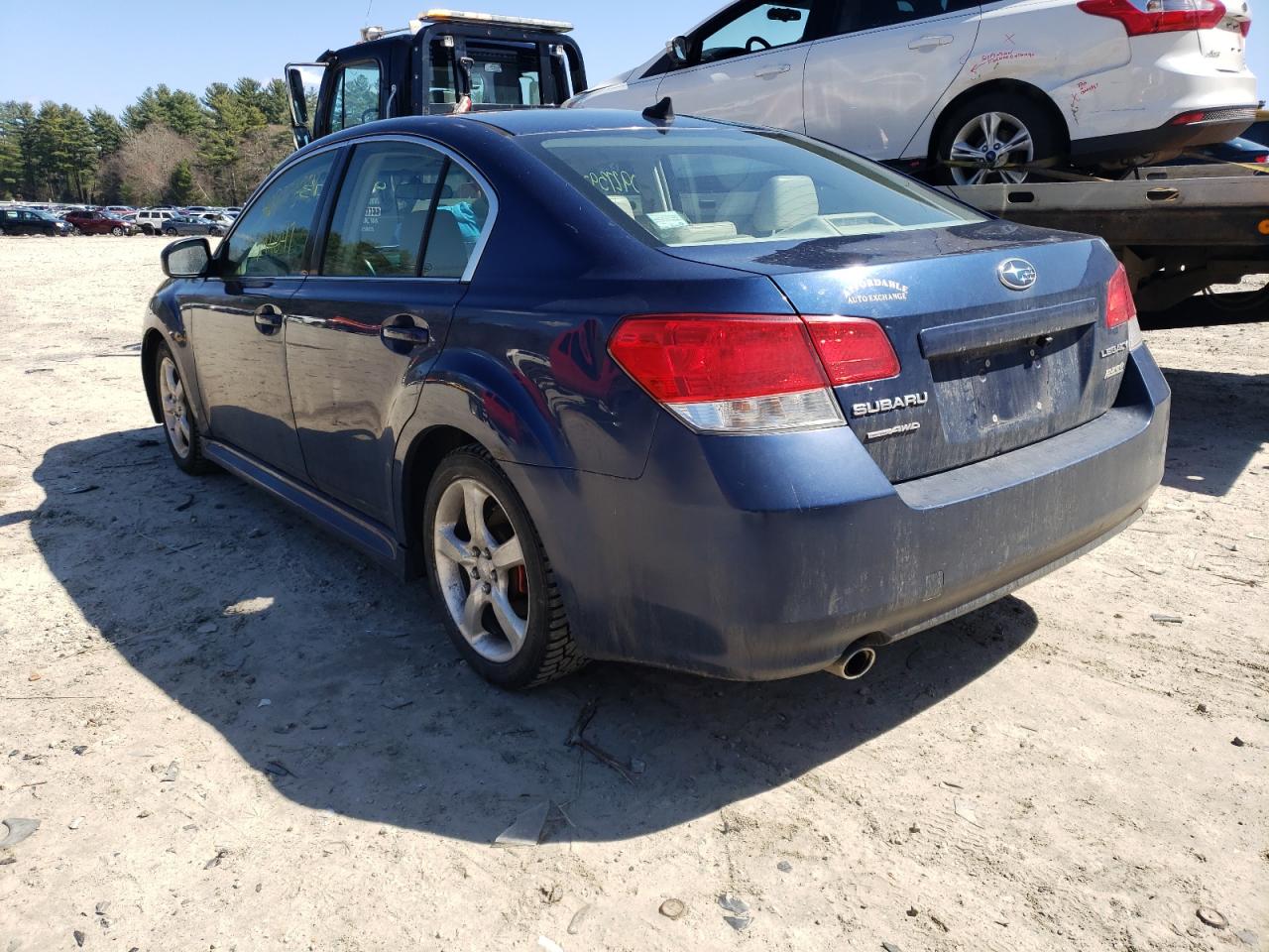 Photo 3 from auction – 2011 SUBARU LEGACY with VIN 4S3BMBK61B3217438