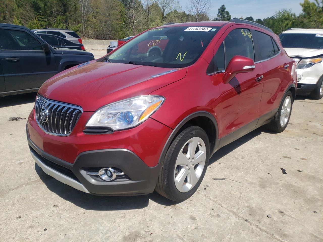 Photo 2 from auction – 2015 BUICK ENCORE CON with VIN KL4CJBSB1FB211302