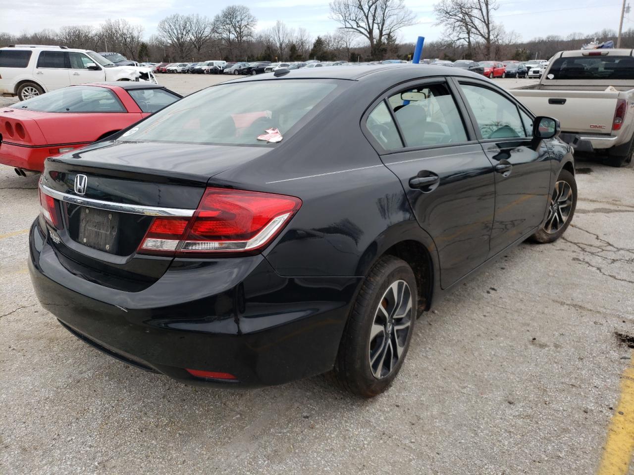 Photo 4 from auction – 2013 HONDA CIVIC EX with VIN 19XFB2F80DE243348