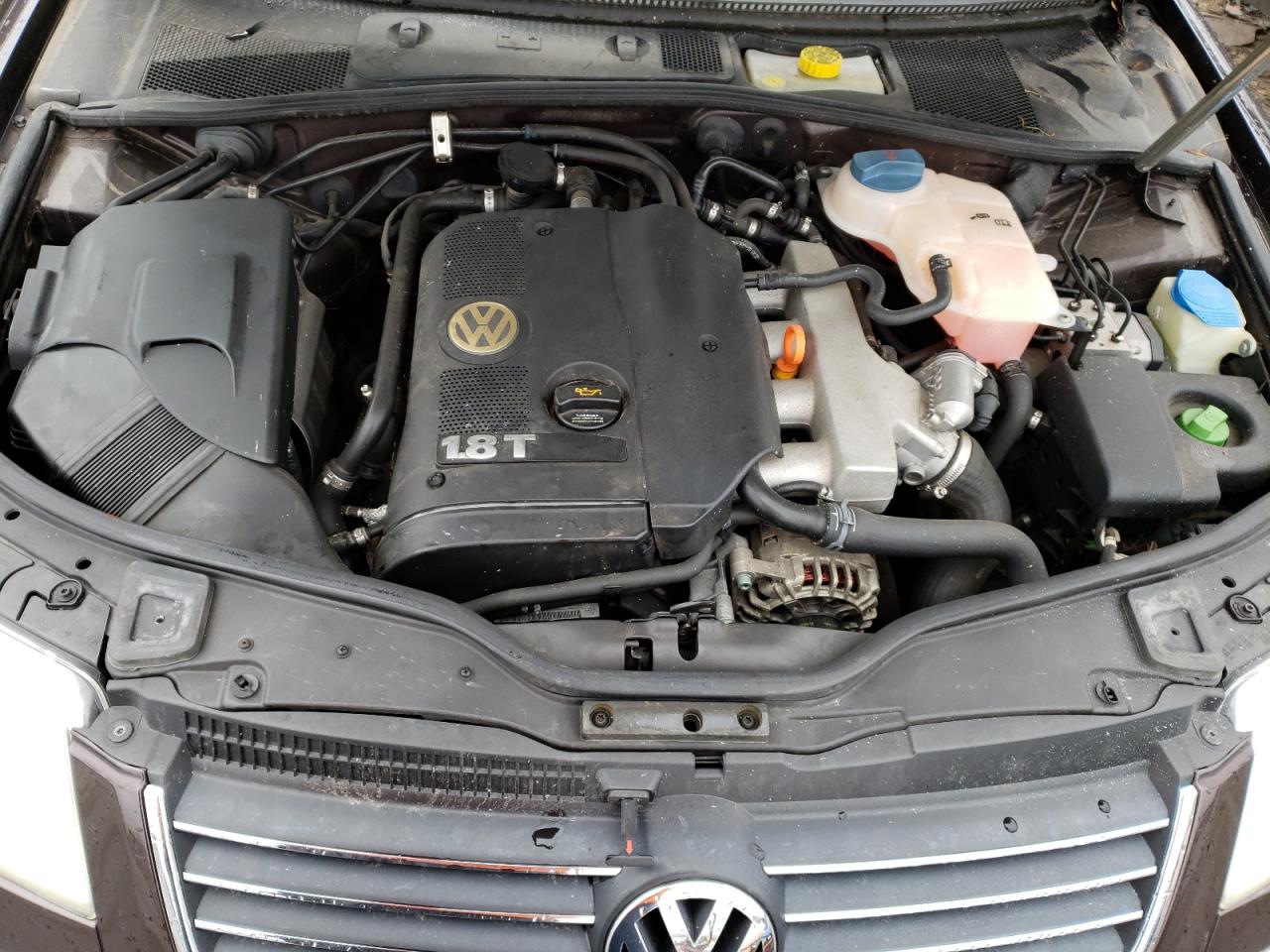 Photo 7 from auction – 2004 VOLKSWAGEN PASSAT GLS with VIN WVWPD63B14P191105