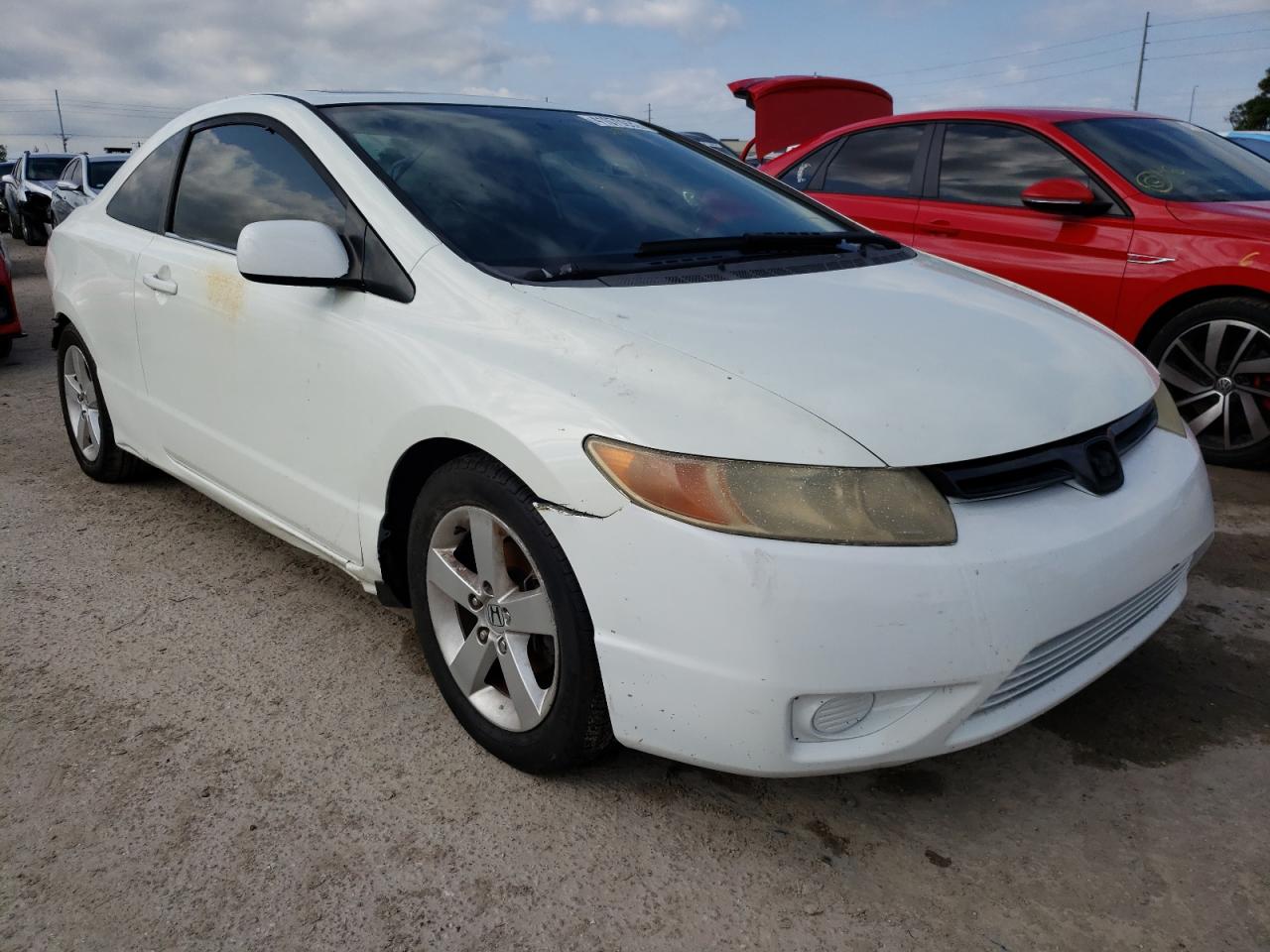 Photo 1 from auction – 2007 HONDA CIVIC EX with VIN 2HGFG12817H501694