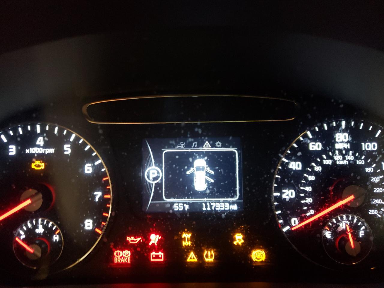 Photo 8 from auction – 2016 KIA SORENTO LX with VIN 5XYPGDA53GG104384