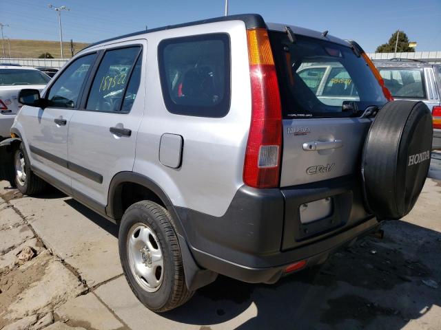 Photo 3 from auction – 2002 HONDA CR-V LX with VIN JHLRD78472C067534