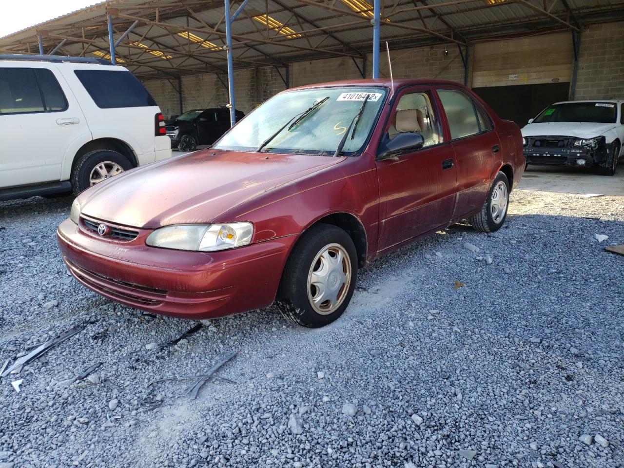 Photo 2 from auction – 2000 TOYOTA COROLLA VE with VIN 1NXBR12E9YZ375690