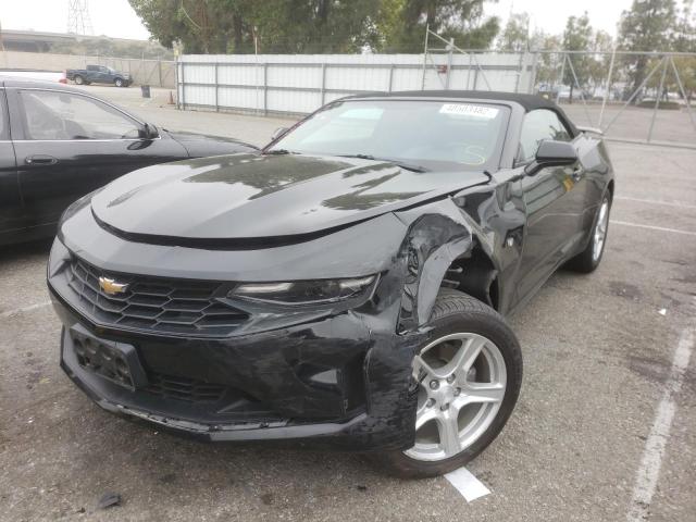 Photo 2 from auction – 2019 CHEVROLET CAMARO LS with VIN 1G1FB3DS0K0134049