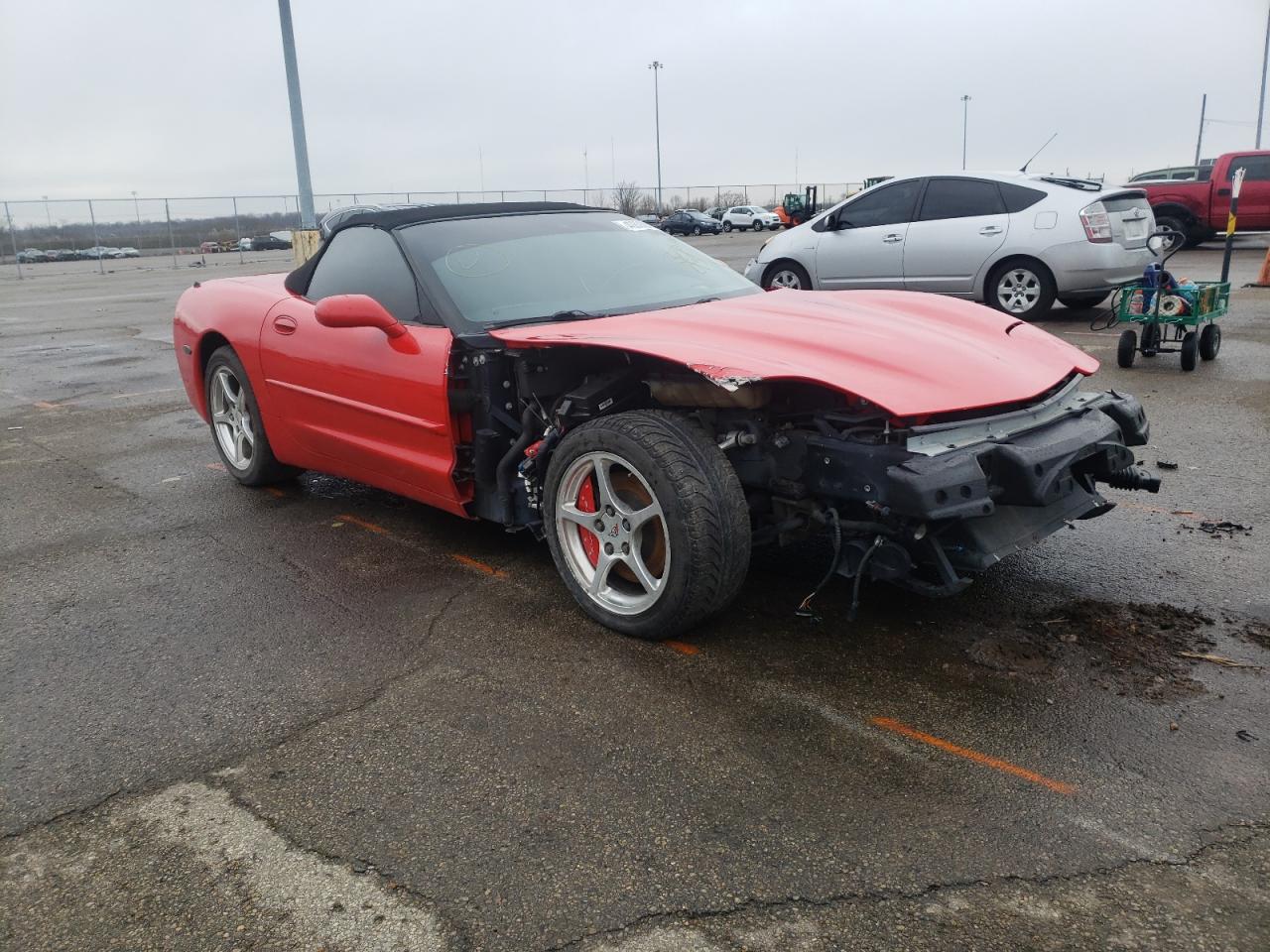 CHEVROLET CORVETTE 2000 with VIN 1G1YY32G3Y5126464 - Photo from auction