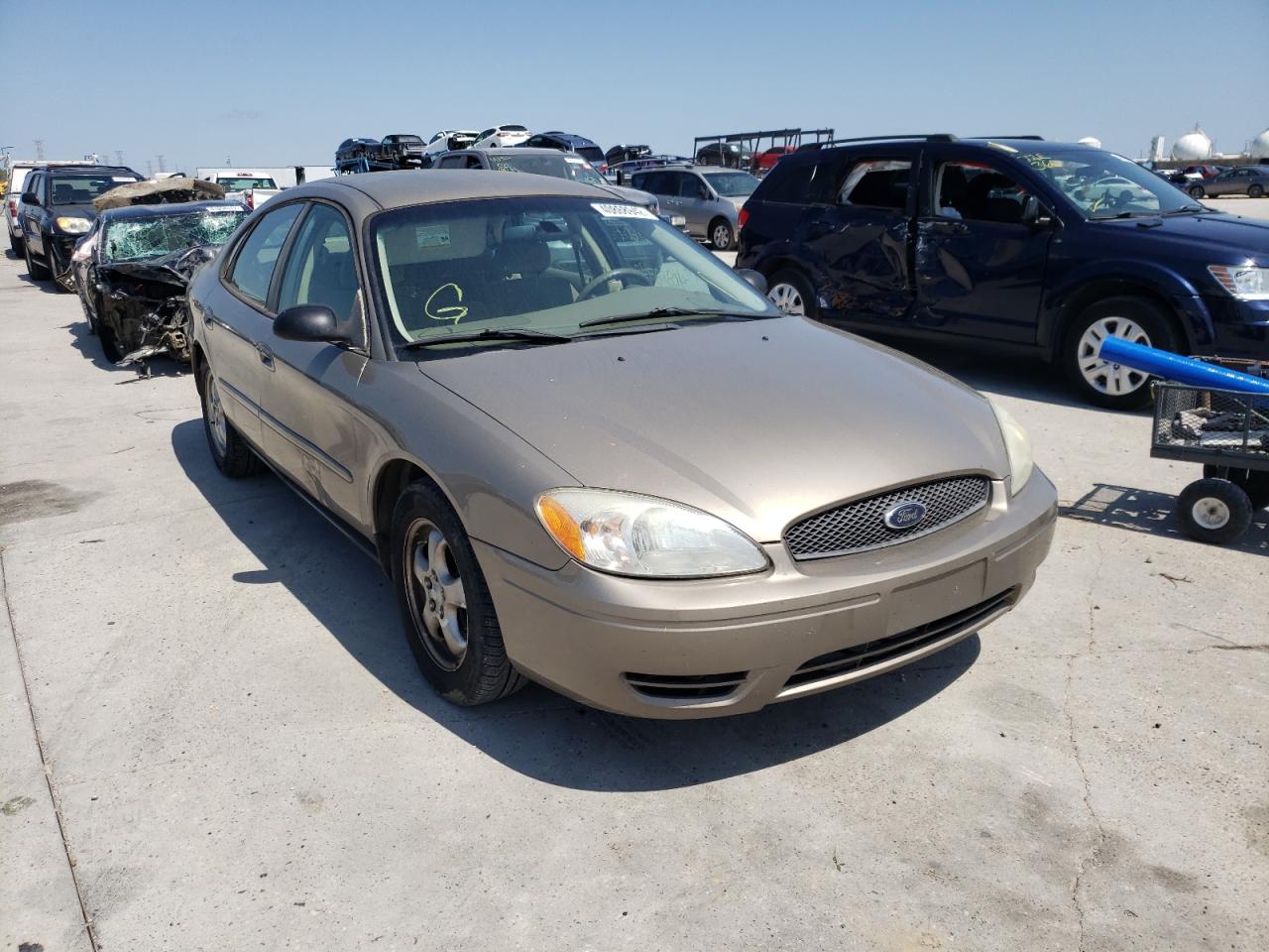FORD TAURUS SE 2006 with VIN 1FAFP53U86A166731 - Photo from auction