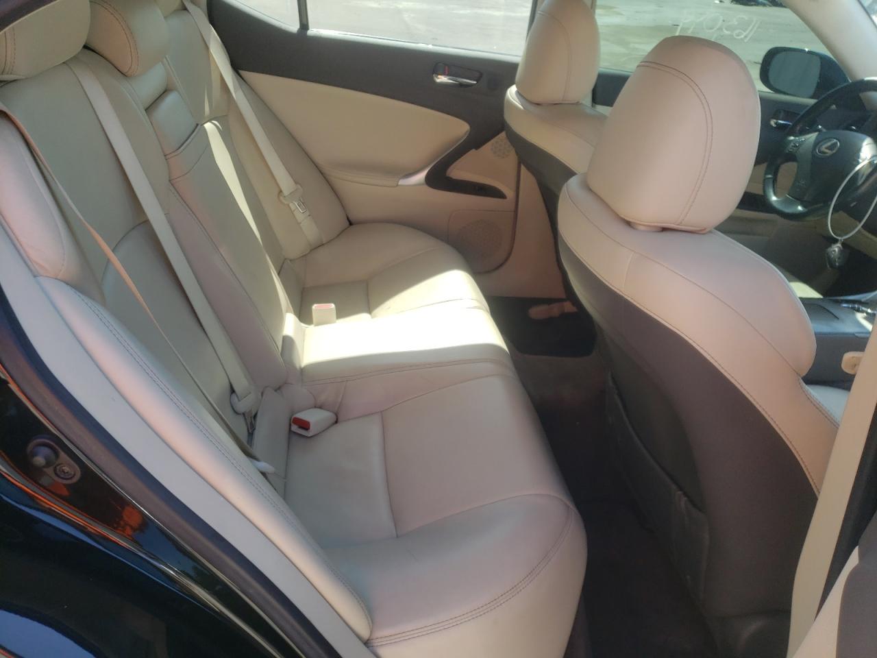 Photo 6 from auction – 2009 LEXUS IS 250 with VIN JTHBK262X95096418