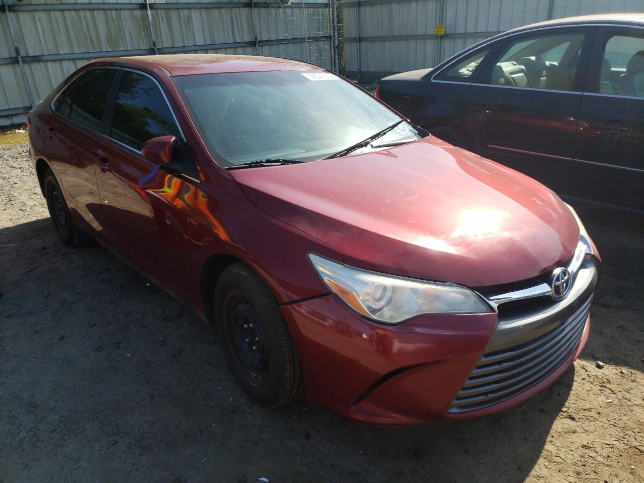 TOYOTA CAMRY LE 2015 with VIN 4T1BF1FK2FU990748 - Photo from auction
