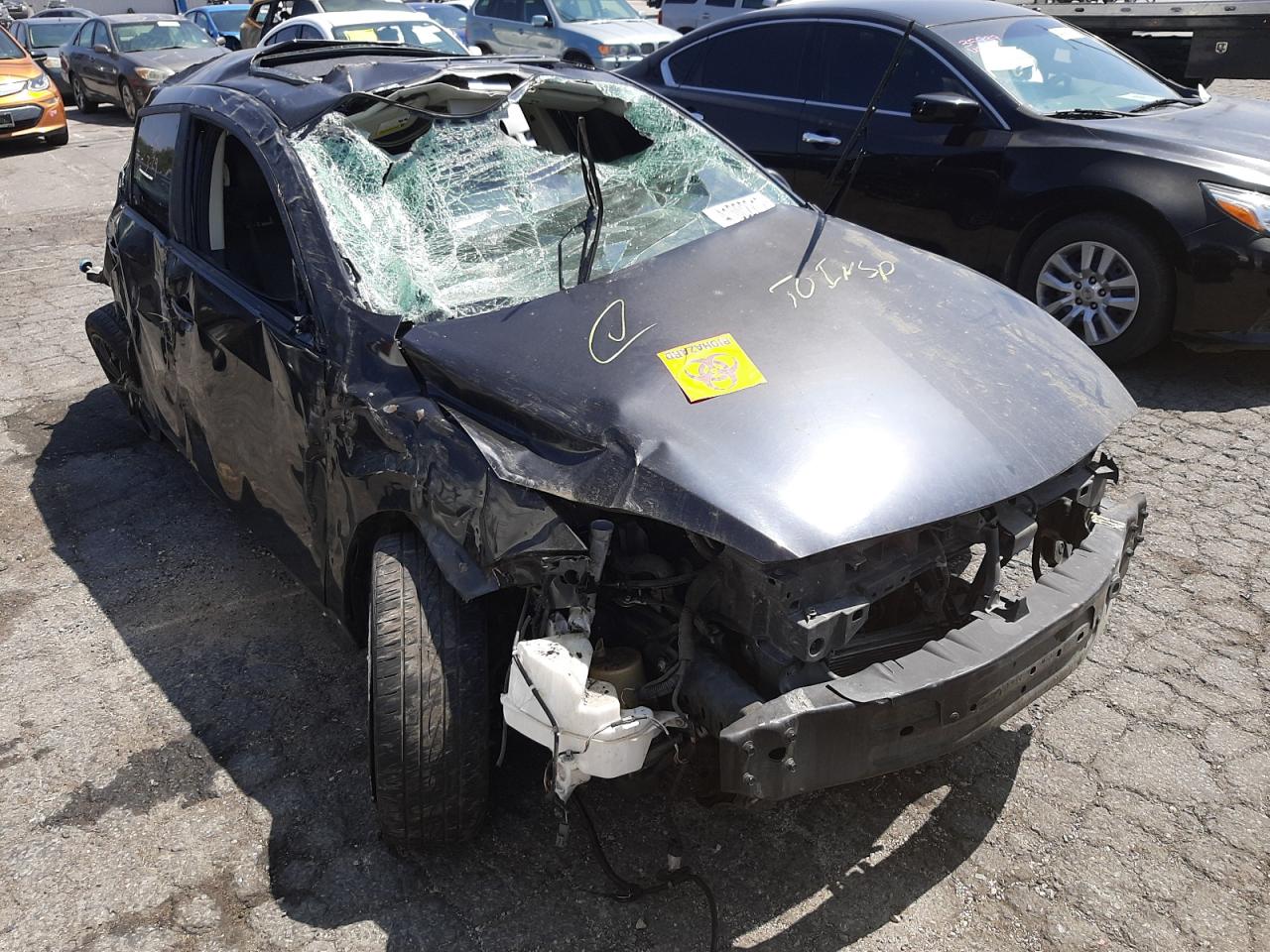 MAZDA 3 S 2011 with VIN JM1BL1M68B1465370 - Photo from auction