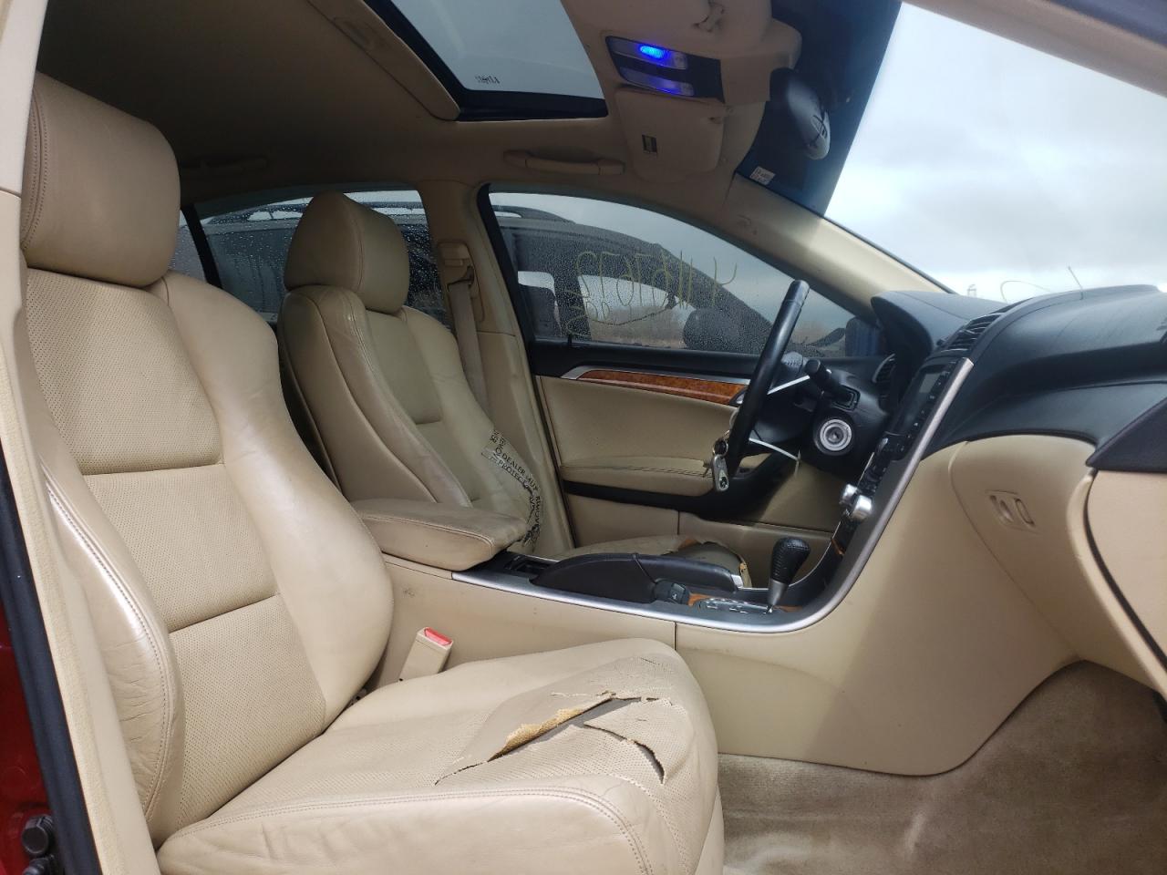 Photo 5 from auction – 2004 ACURA TL with VIN 19UUA66254A034737