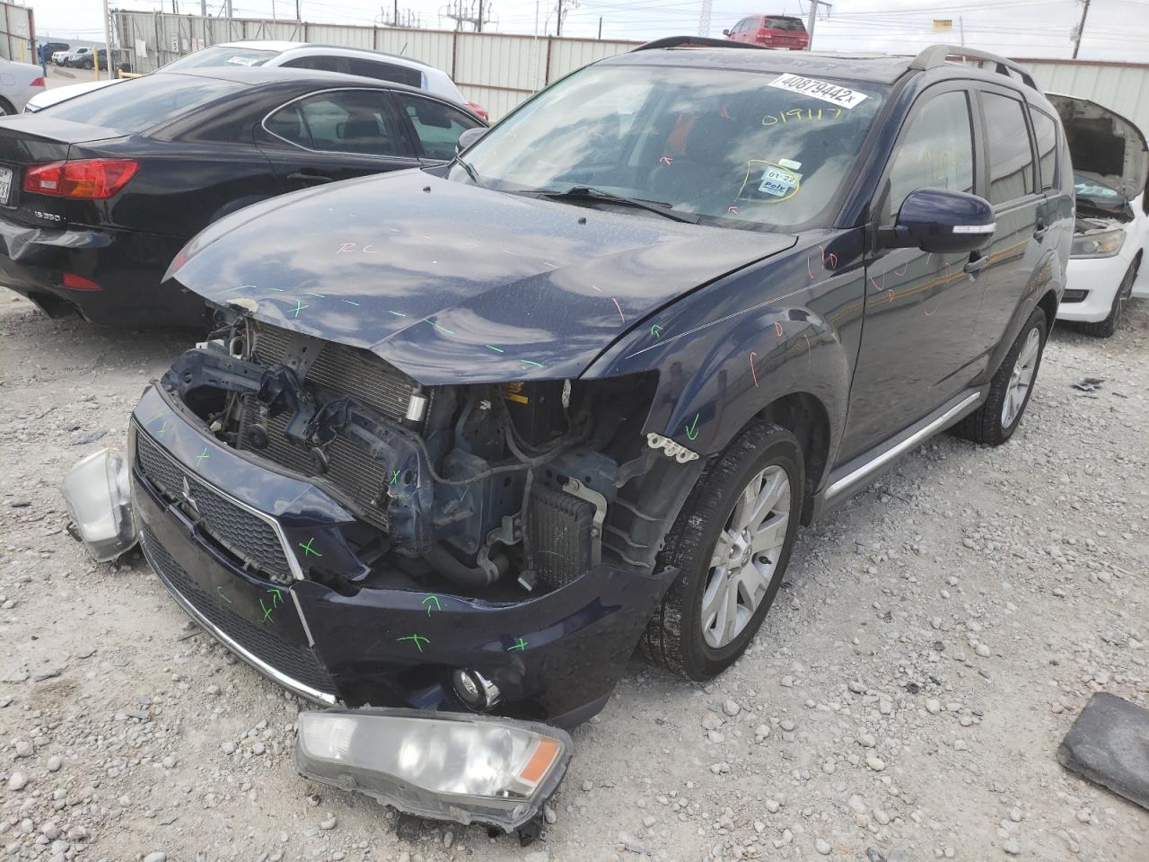 Photo 2 from auction – 2010 MITSUBISHI OUTLANDER with VIN JA4AS3AW1AZ019117