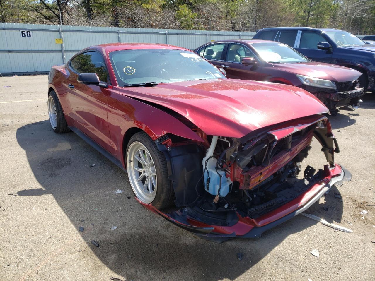 FORD MUSTANG 2016 with VIN 1FA6P8TH5G5235521 - Photo from auction