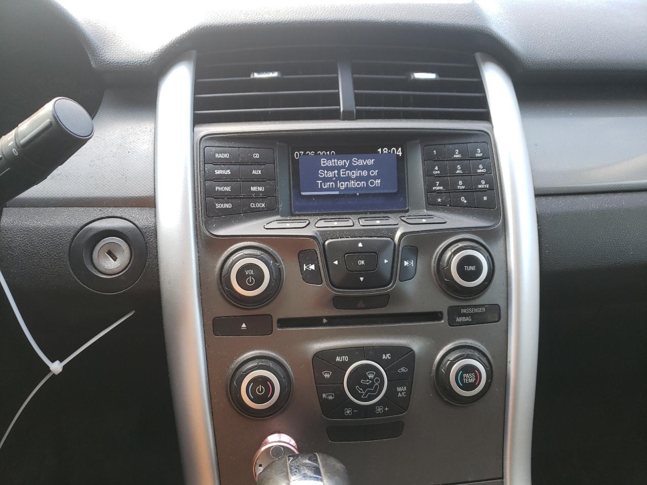 Photo 9 from auction – 2011 FORD EDGE SEL with VIN 2FMDK4JCXBBA88628