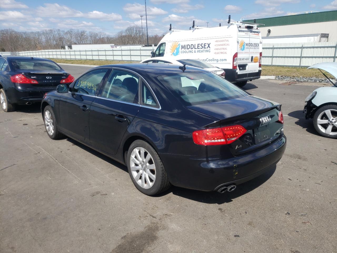 Photo 3 from auction – 2011 AUDI A4 PREMIUM with VIN WAUFFAFL2BN018325
