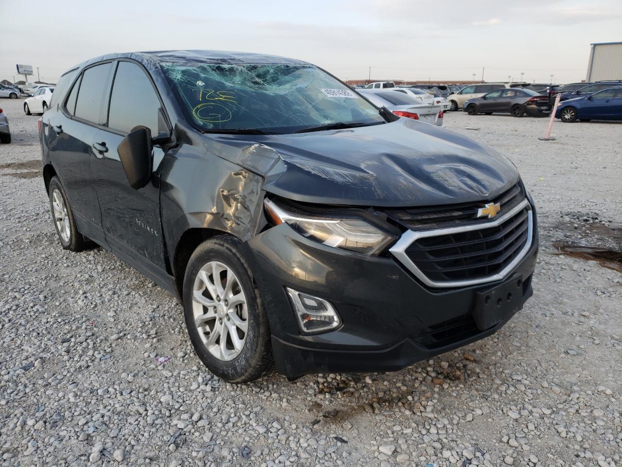 CHEVROLET EQUINOX LS 2018 with VIN 2GNAXHEV4J6144606 - Photo from auction