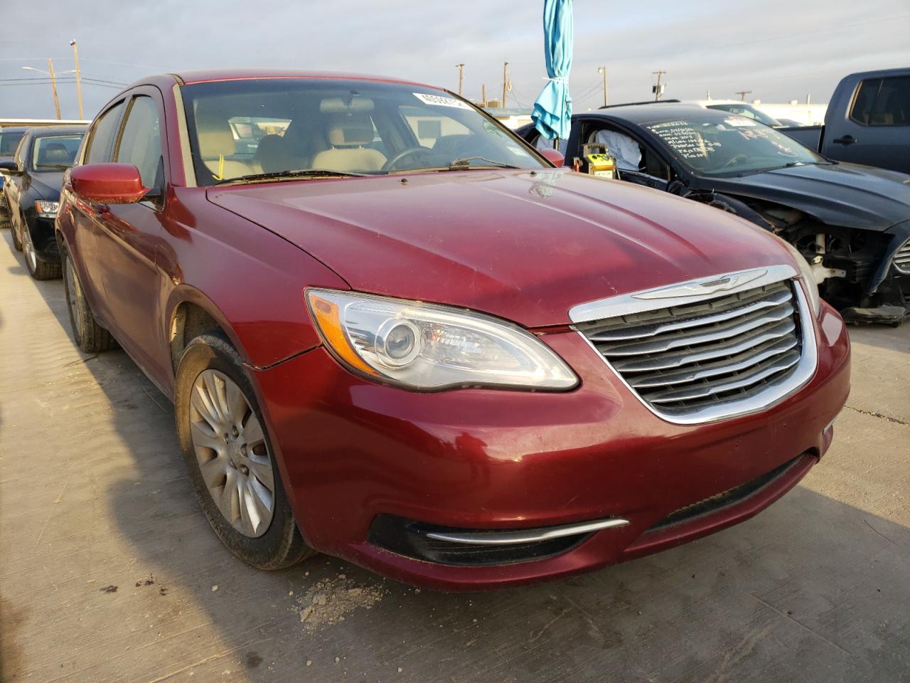 CHRYSLER 200 LX 2014 with VIN 1C3CCBAB2EN124060 - Photo from auction