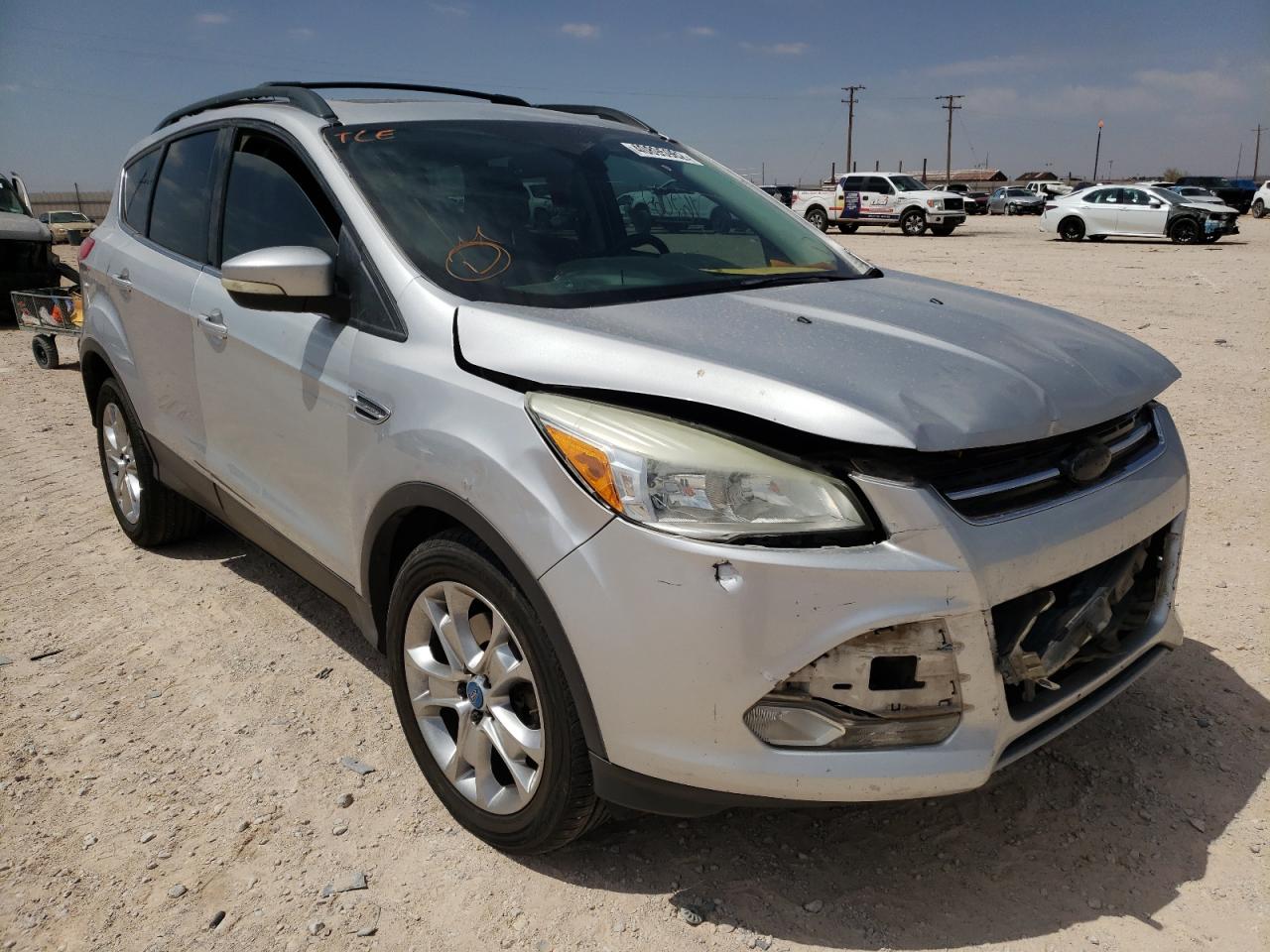 FORD ESCAPE SEL 2013 with VIN 1FMCU0H92DUC23266 - Photo from auction