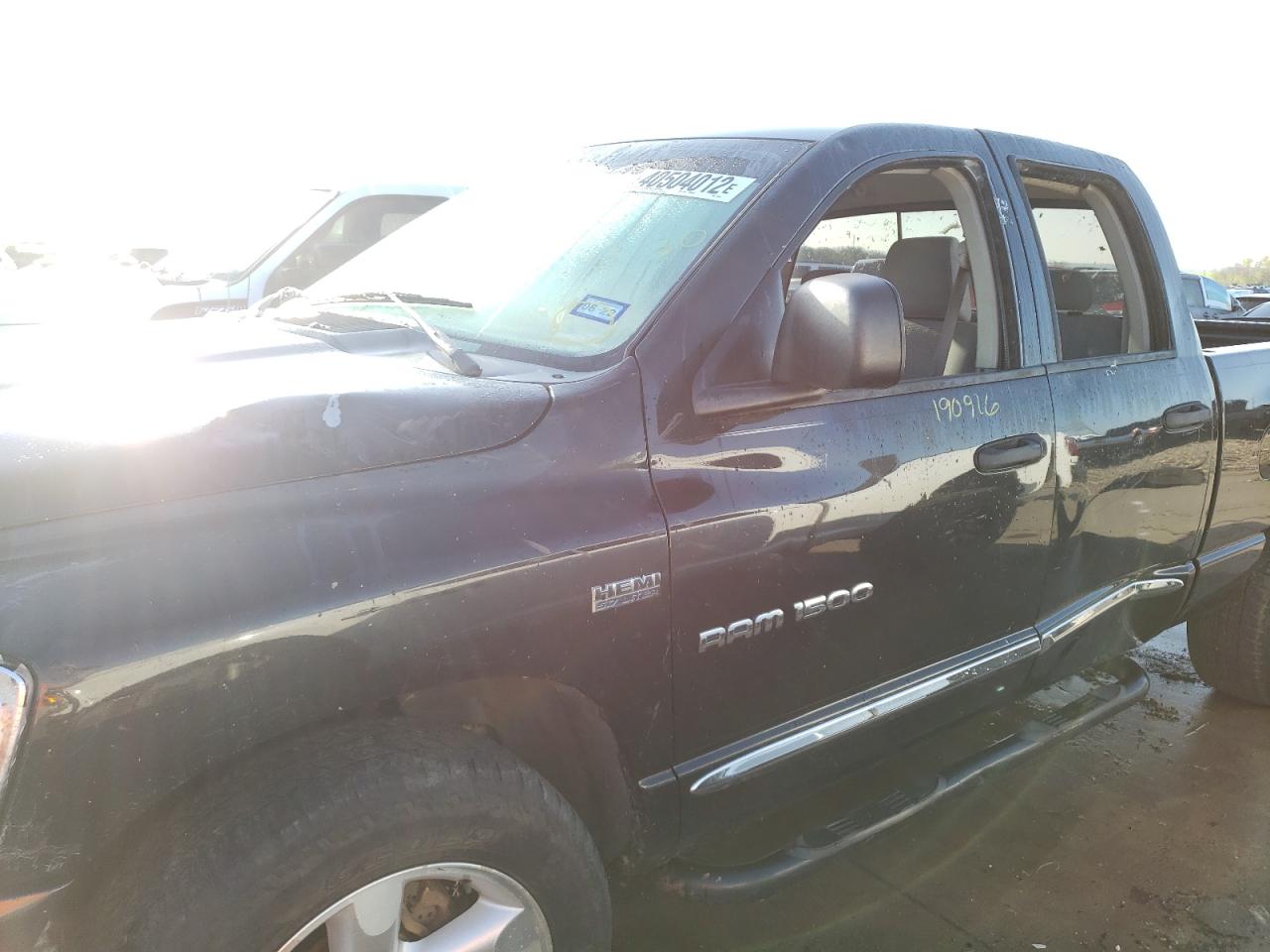 Photo 9 from auction – 2007 DODGE RAM 1500 S with VIN 1D7HA18237S232916