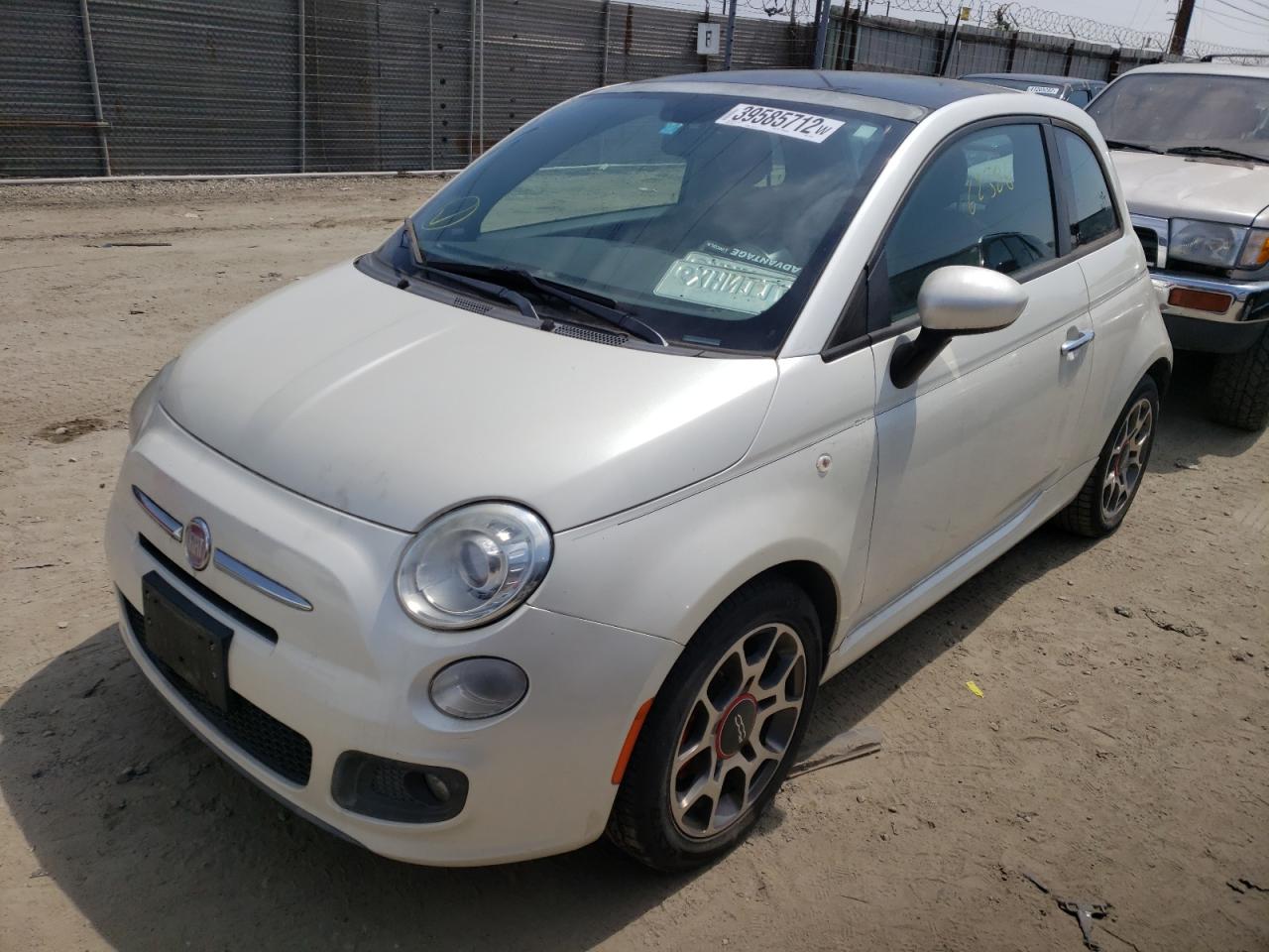 Photo 2 from auction – 2012 FIAT 500 SPORT with VIN 3C3CFFBR3CT340586