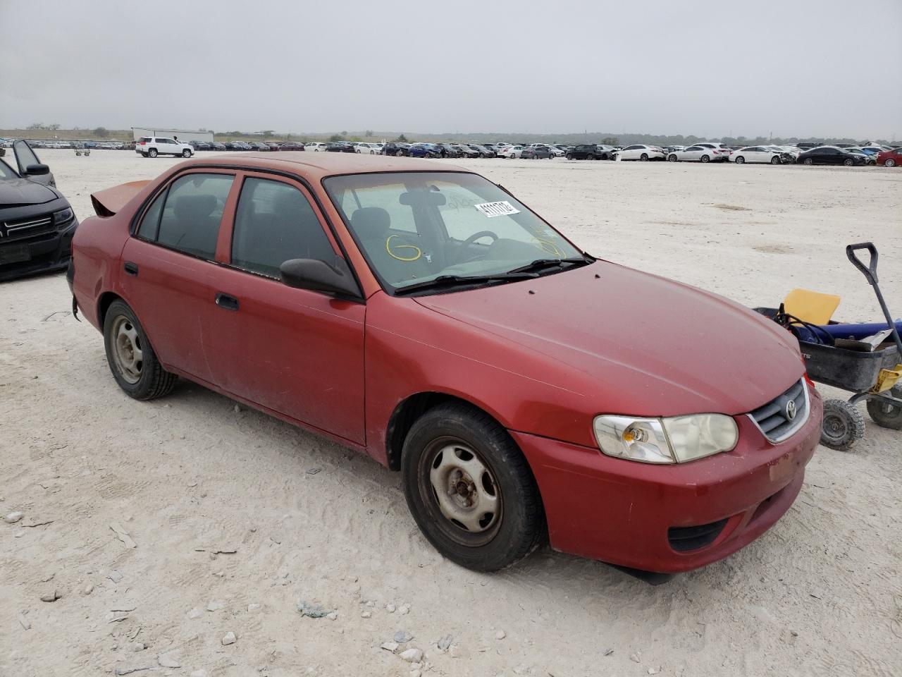 TOYOTA COROLLA CE 2001 with VIN 1NXBR12E01Z475490 - Photo from auction
