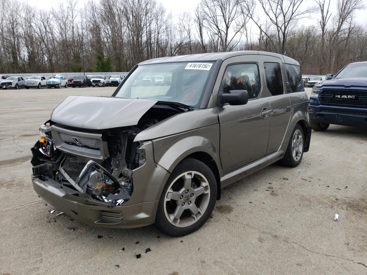 Photo 2 from auction – 2007 HONDA ELEMENT SC with VIN 5J6YH189X7L005536
