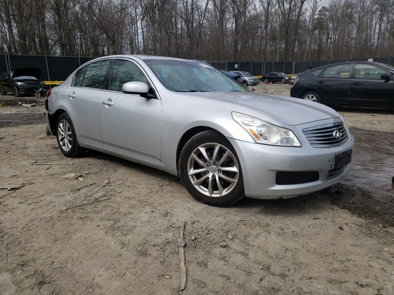 INFINITI G35 2008 with VIN JNKBV61E08M222080 - Photo from auction