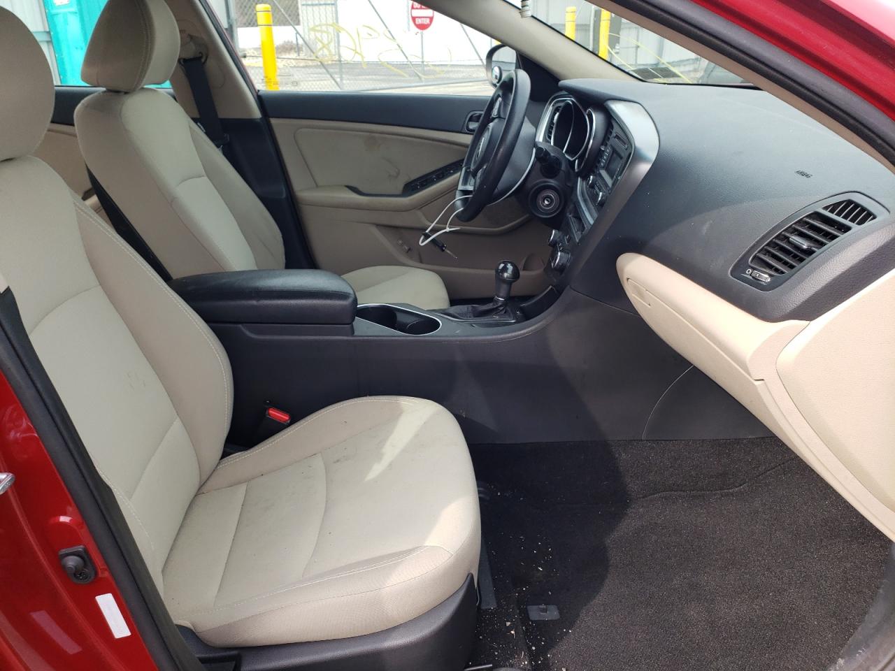 Photo 5 from auction – 2014 KIA OPTIMA LX with VIN 5XXGM4A73EG267676