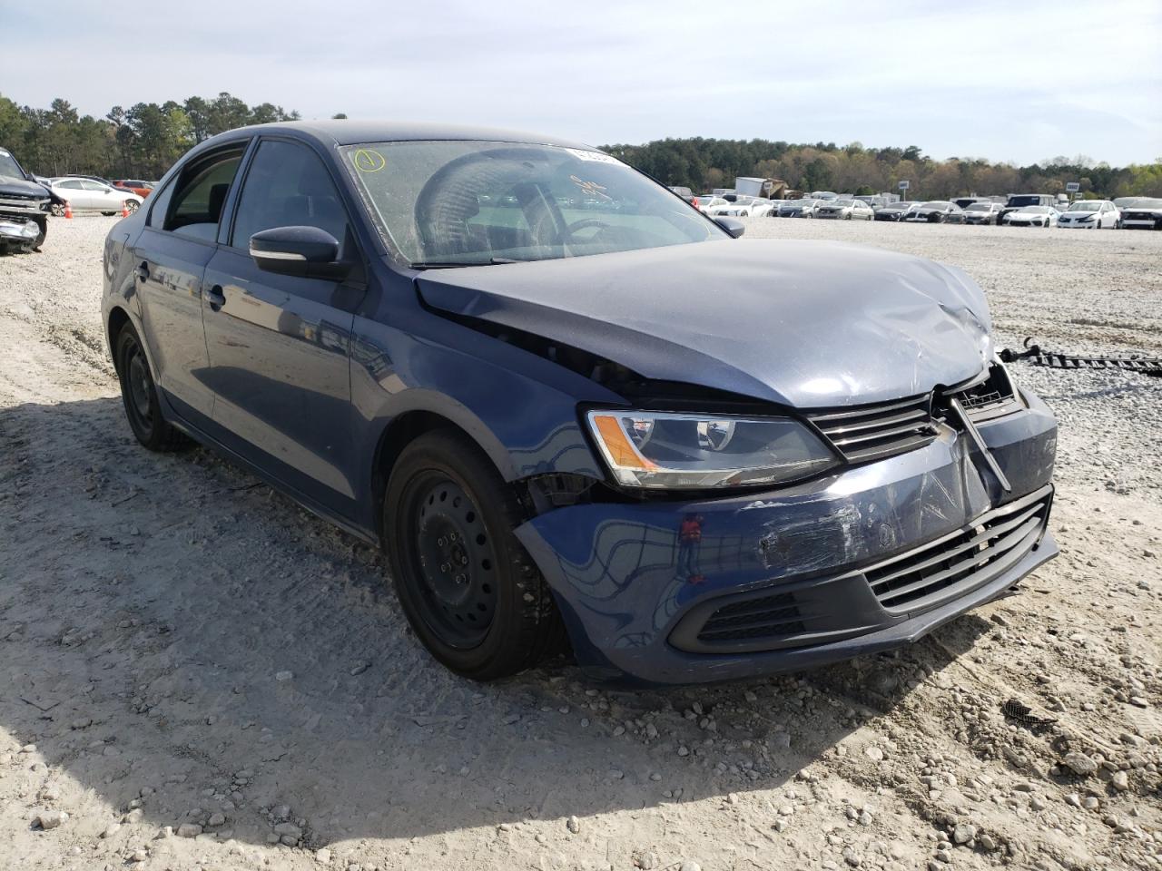 VOLKSWAGEN JETTA SE 2012 with VIN 3VWDP7AJ4CM123344 - Photo from auction