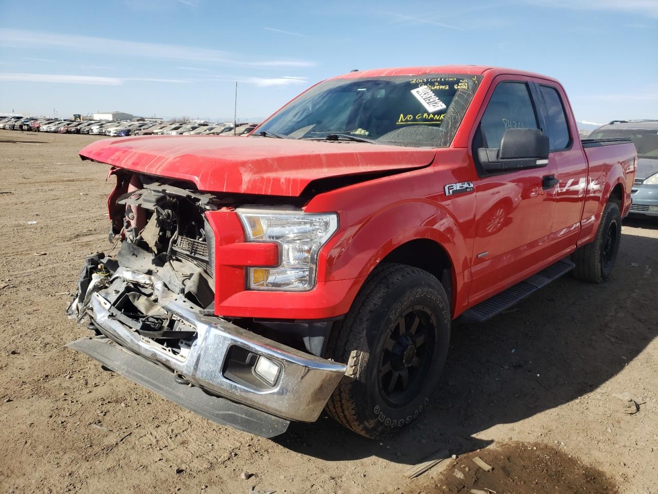 Photo 2 from auction – 2015 FORD F150 SUPER with VIN 1FTEX1EP9FFC64742