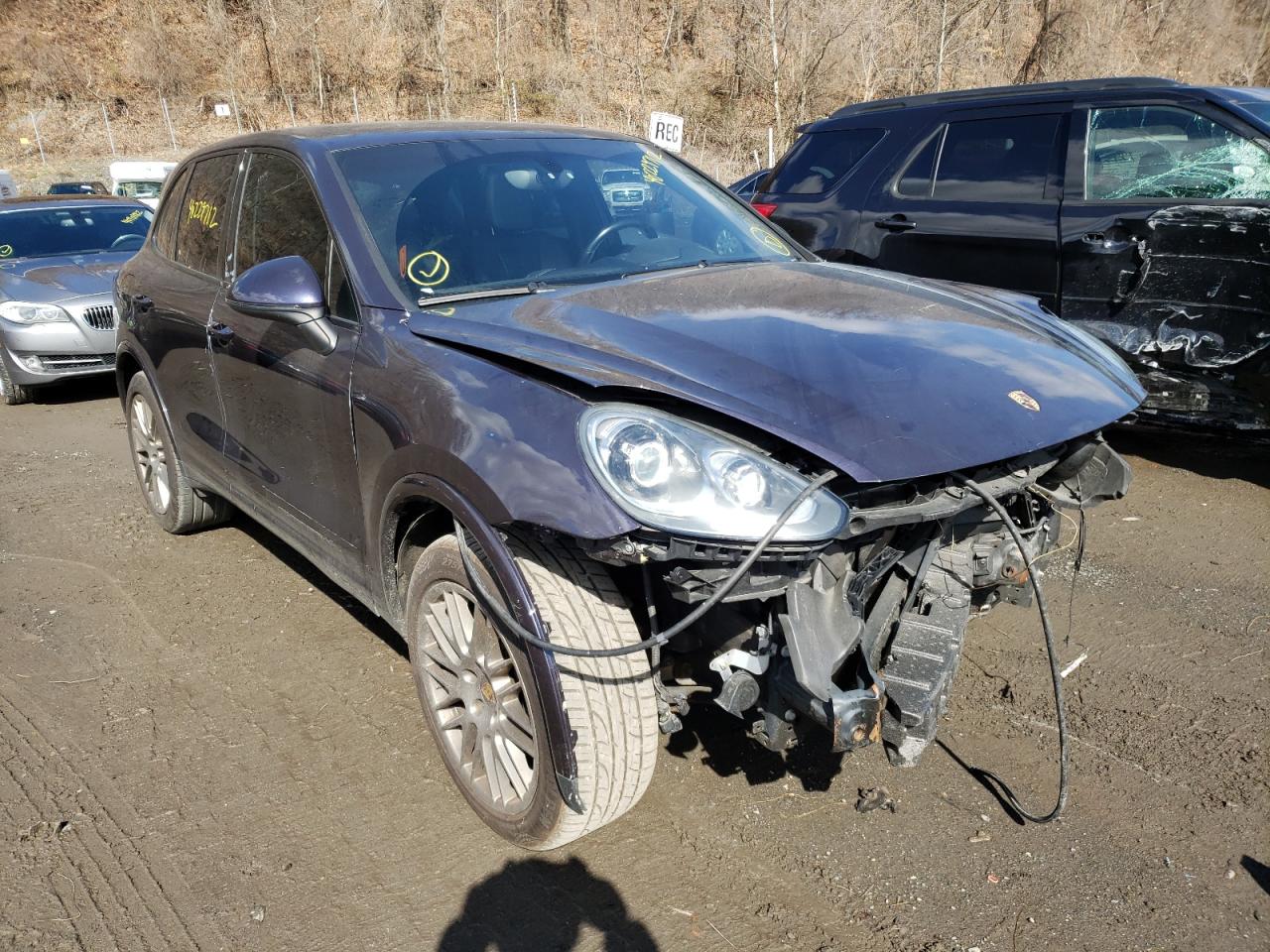 PORSCHE CAYENNE 2018 with VIN WP1AA2A2XJKA00329 - Photo from auction