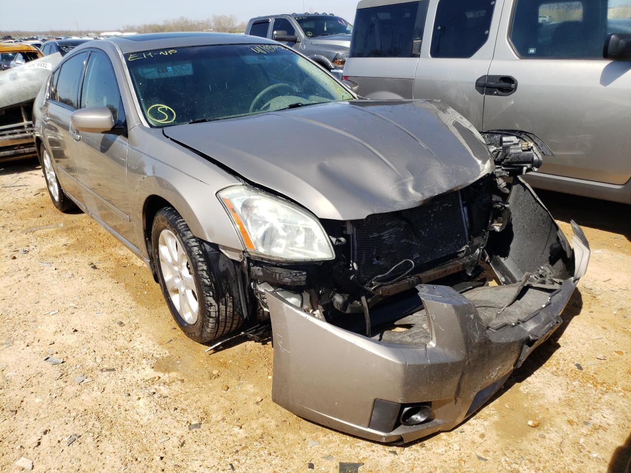 NISSAN MAXIMA SE 2008 with VIN 1N4BA41EX8C837863 - Photo from auction