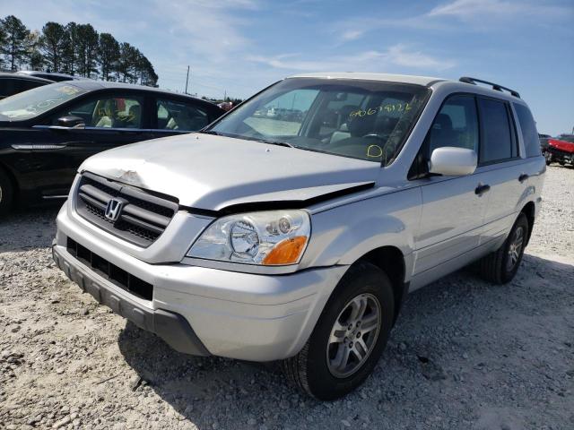 Photo 2 from auction – 2004 HONDA PILOT EXL with VIN 2HKYF18504H598350