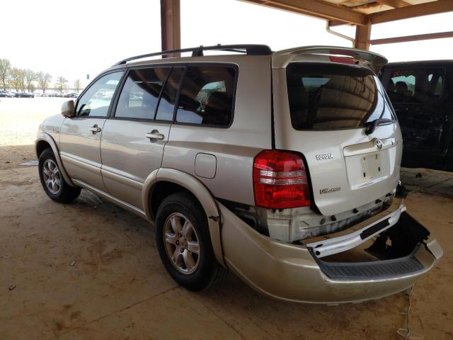 Photo 3 from auction – 2002 TOYOTA HIGHLANDER with VIN JTEHF21A520078860