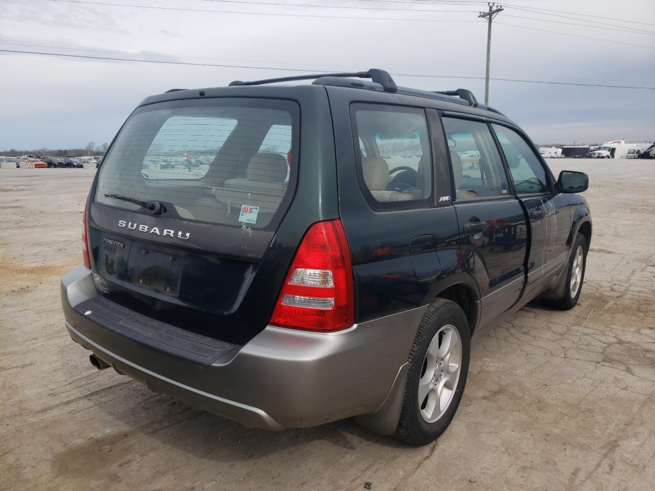 Photo 4 from auction – 2003 SUBARU FORESTER with VIN JF1SG65643G763516