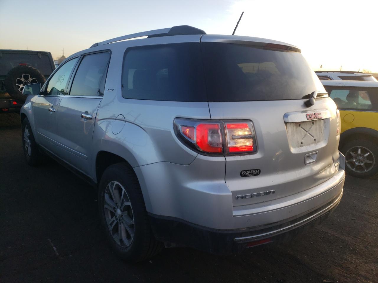Photo 3 from auction – 2014 GMC ACADIA SLT with VIN 1GKKVRKD1EJ349785