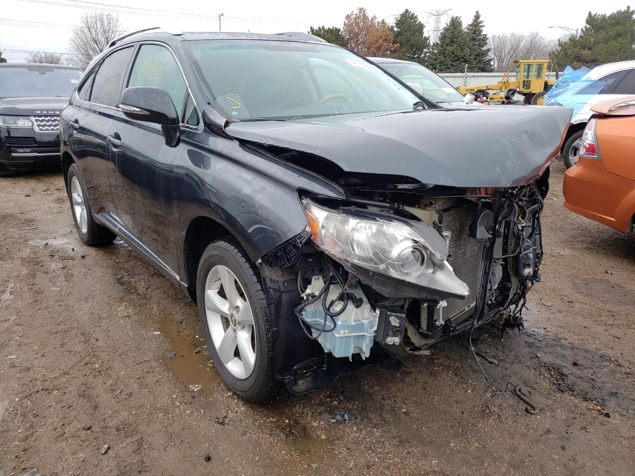 LEXUS RX 350 2010 with VIN 2T2BK1BAXAC078755 - Photo from auction