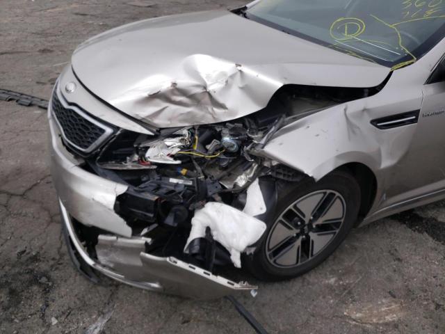Photo 9 from auction – 2013 KIA OPTIMA HYB with VIN KNAGM4ADXD5045447
