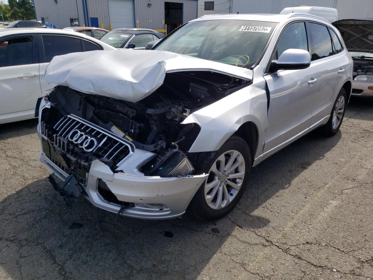 Photo 2 from auction – 2014 AUDI Q5 PREMIUM with VIN WA1LFAFP6EA022361