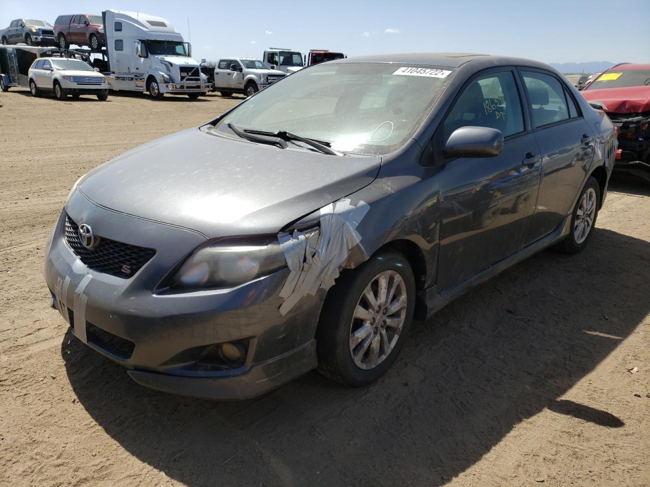 Photo 2 from auction – 2009 TOYOTA COROLLA BA with VIN 2T1BU40E89C181108