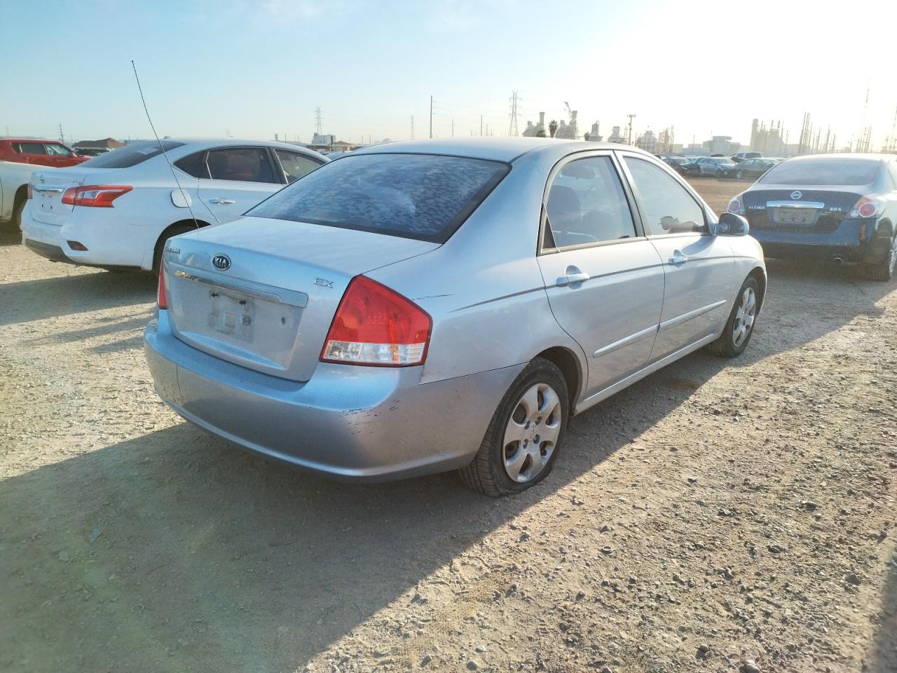 Photo 4 from auction – 2007 KIA SPECTRA EX with VIN KNAFE121275440710
