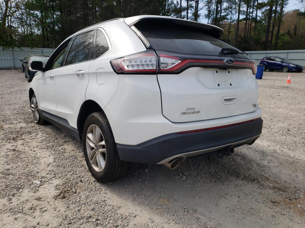 Photo 3 from auction – 2015 FORD EDGE SEL with VIN 2FMTK4J81FBB51578