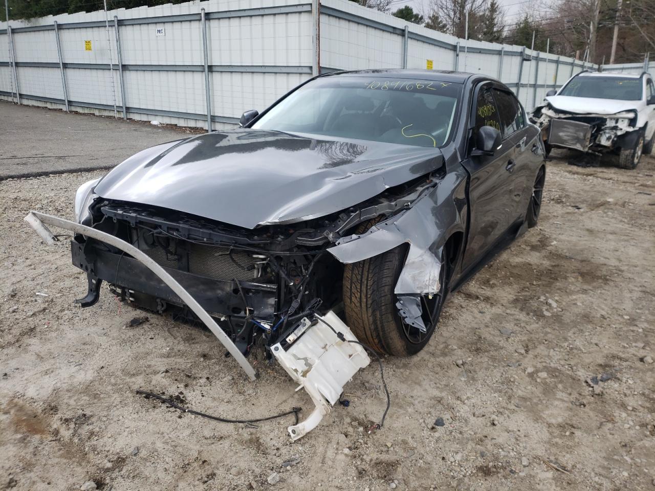 Photo 2 from auction – 2015 INFINITI Q50 BASE with VIN JN1BV7AR1FM420466