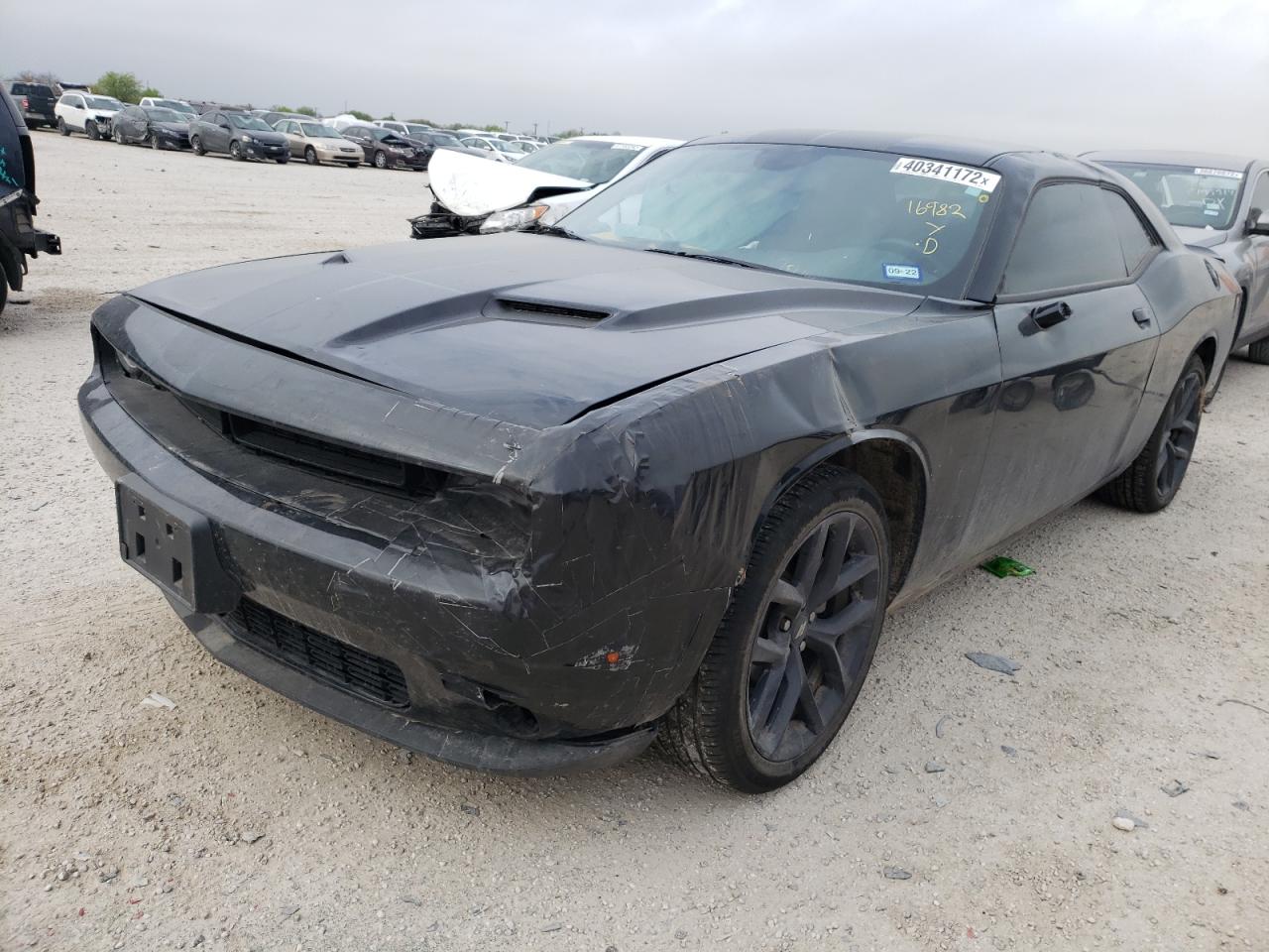 Photo 2 from auction – 2021 DODGE CHALLENGER with VIN 2C3CDZAG3MH596700