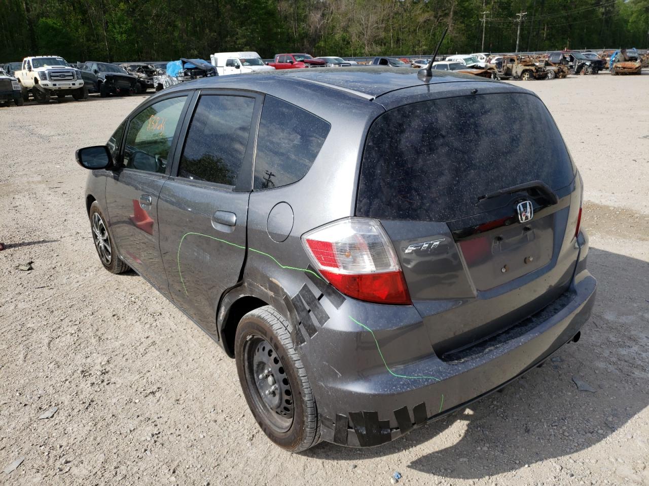 Photo 3 from auction – 2013 HONDA FIT with VIN JHMGE8H33DC005497